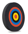 Backyard Friendly 20 Inch Round Archery Target For Outdoor Practice Lightweight High Density EVA Block With A Single Sided Print