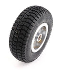 Beefed-Up 9 Inch Wheel With 9x3.50-4 Tires And 3.00-4 Inner Tube, rubber grip, smooth urban ride, for scooters and skateboards.