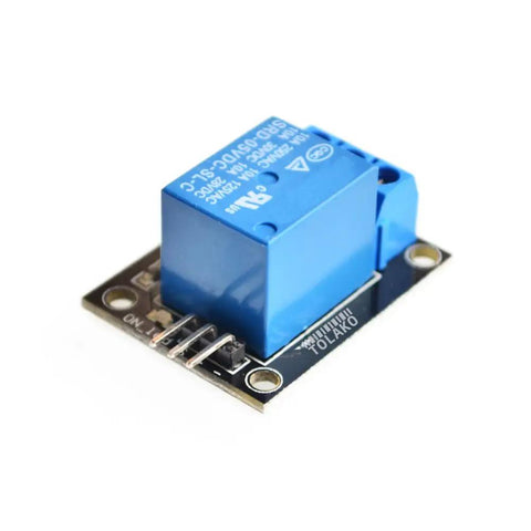 5V Relay Module With Indicator LED, 1 Channel DIY Friendly Control For Arduino AVR PIC ARM MCU Projects, Plug And Play TTL 5V Signal