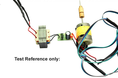 Three Pack AC DC Converter Kit 6V 12V 24V To 12V 6V Full Bridge Rectifier Filter Power Supply Module for model trains