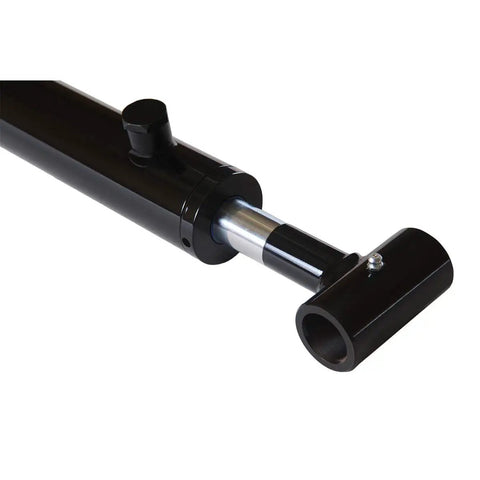 1.75 Inch Bore 18 Inch Stroke Welded Hydraulic Cylinder With Cross Tube Ends For Loader Double Acting Piston At 3500 PSI