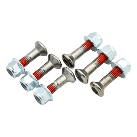 Sprocket Bolt Kit With Nuts And Washers For Off Road Motorcycles, Beefy Galvanized Steel Fasteners, Rock Solid Drivetrain Mounts