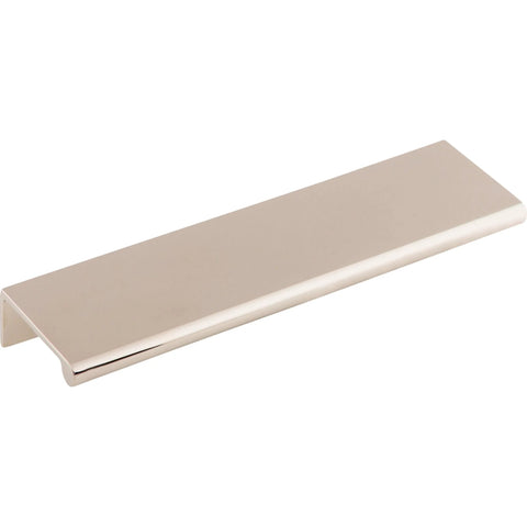 Mercer Collection Europa Tab Pull 6 Inch Brushed Satin Nickel, Center To Center 5 Inch, Projection One And Five Eighths Inches, Zinc Alloy