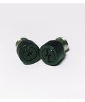 Close-up of Built Tough Carbon Steel Captive Panel Screws M3 Thread Non Loosable Rivet Bolts for cabinetry hardware.