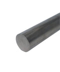 One Point Five Inch By Twenty Four Inch Round Rod Made From 1215 Steel Cold Finished For Weldable DIY Projects And Metalworking Handy Home Improvement Parts For Crafting Prototyping And Repair, side view.