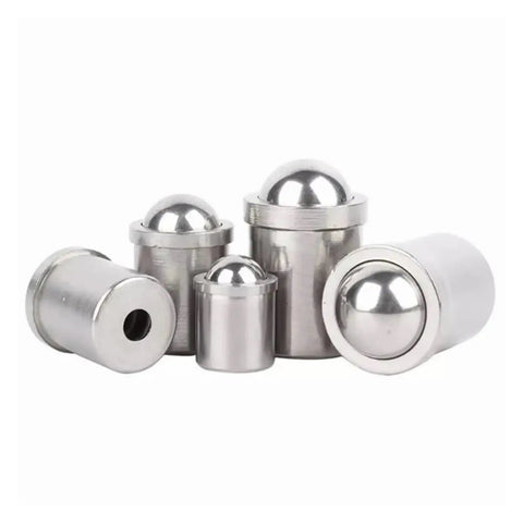 Set of Badass Spring Ball Plungers Built With Tough 304 Stainless Steel, various sizes for mechanical setups.