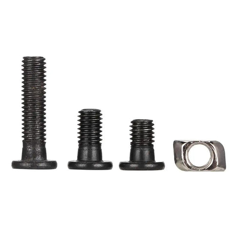 Heavy Duty Aluminum CNC Spindle Motor Mount Bracket 65mm Precision Machined Adapter Plate Compatible With 3 And 4 Axis Routing And Engraving Machines with assorted M5 fasteners.