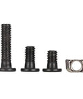 Bedrock Stable Cnc Spindle Motor Holder And Aluminum Oxide Clamp For Router Engraver, Hella Durable Wear Corrosion Resistant Bracket, Lock Down Precision Mount, Badass Build For Serious Shop Projects screws and nuts set for securing CNC spindle motor components.