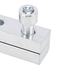 Heavy Duty Screw Extractor Kit For 1/2 And 3/4 Inch Valves Pipes Fits Broken Bolts Stripped Threads Silver Alloy Steel Made Plumbing Fix It Yourself Tool Set silver alloy steel extractor bit