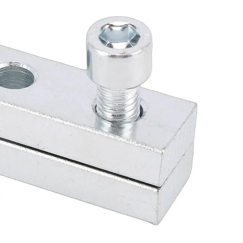 Heavy Duty Screw Extractor Kit For 1/2 And 3/4 Inch Valves Pipes Fits Broken Bolts Stripped Threads Silver Alloy Steel Made Plumbing Fix It Yourself Tool Set silver alloy steel extractor bit