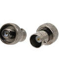2 Pack SMA Female To BNC Female RF Adapters Low Loss Brass Nickel Plated Body For Ham Radio Coax Cable Reliable For Baofeng UV 5R BF