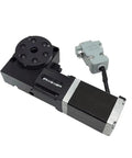 Motorized Rotary Positioning Stage with Precision Electric Rotary Table Worm Gear Drive 30mm Diameter Indexing Plate