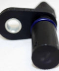 OEM Camshaft Position Sensor Replacement For Smooth Engine Timing, Plug In Drop In Sensor, Factory Quality Part For Reliable Start Up And Peak Performance, Easy Install, Compatible With Many Vehicles. Black plastic camshaft position sensor with mounting hole