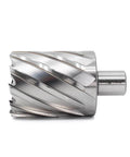 Oscarbide annular cutter with Weldon shank, 1-15/16 in diameter, silver steel for magnetic drill press
