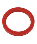 Two Pack Red 8mm Silicone Group Gasket For Espresso Machines E61 Group Head Replacement, Pro Grade High Temp Flexible And Crack Resistant Seal For Coffee Makers, Durable Silicone Steam Gasket Kit