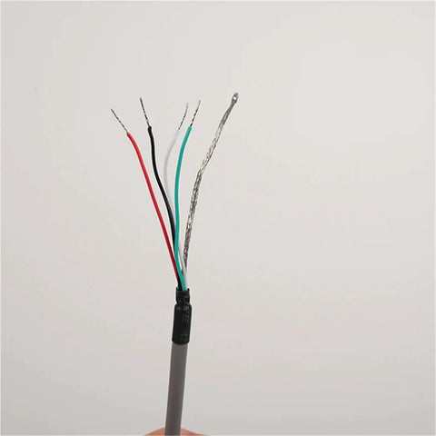 Wires of OVF-036-2MHT Rotary Encoder Solid Shaft Incremental Encoder For Precise Motion Control Easy Mounting Durable Industrial Feedback
