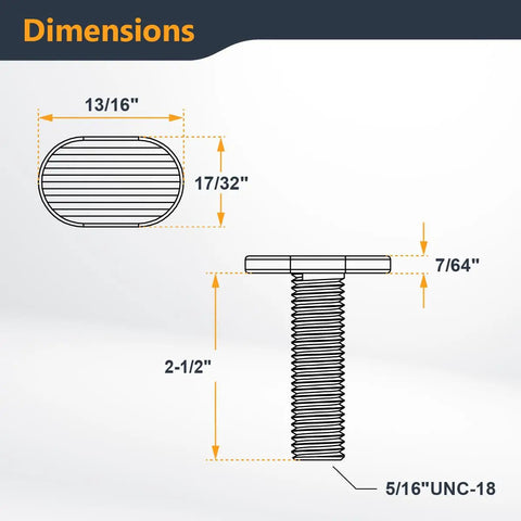 Top Grade 5 16 Inch 18 T Track Bolts 20 Pack 2 1 2 Inch Long T Slot Nuts For Universal Table Machines And Woodworking Jigs Killer Grip Built Tough Workshop Must Haves