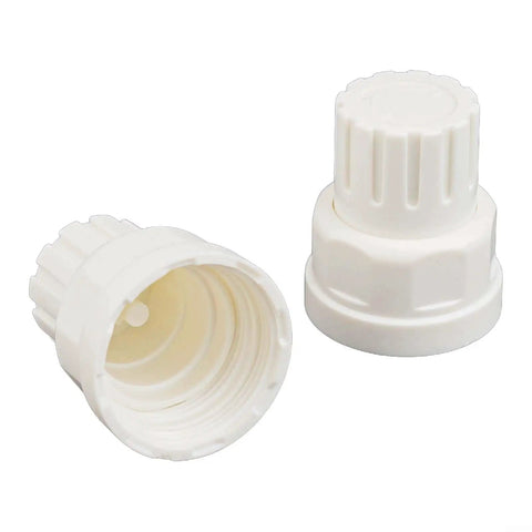 Plastic Floor Heating Manifold Handwheel With M30x5 Thread Plug And Play Easy Grip Switch Handle for radiator valve, white parts