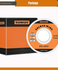 Sixty Forty Tin Lead Rosin Core Solder Wire For Electronics packaging and wire reel with label details