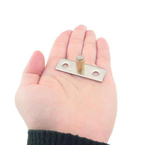 4PCS 8mm Sliding Door Locator Single Axis Anti Sway Guides With Roller Lower Guide Block Alloy Construction in hand