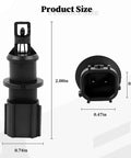 No Sweat High Performance Car Air Intake Charge Temperature Sensor Oem 4606487Ab 4606487Aa with dimensions shown, 2.08in tall.