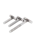 Beefy Heavy Duty 304 Stainless Steel T Type Screw Welding Bolt Set For Metal Grilles And Structural Fastening M8 to M16 side view