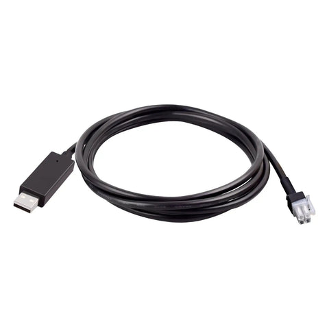 Six Foot Usb Programming Cable Icon Ev Golf Cart Wiring Harness Plug And Play Diagnostic Adapter with USB and connector ends.