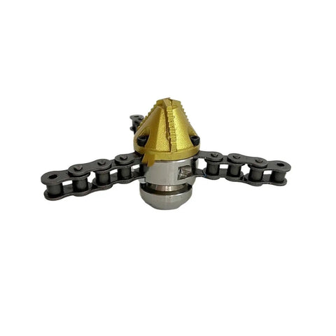 Industrial Grade High Pressure Rotating Chain Nozzle For Sewage Sludge Cleaning Fits Three Eighths And One Half Inch Lines 40L 70L Capacity close-up