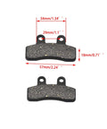 Front Disc Hydraulic Brake Master Cylinder Caliper Assembly With 190mm Rotor And Brake Pads Kit pad dimensions
