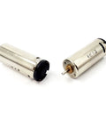 Two Pack N60 Mini Carbon Brush DC Motor High Speed 11,000 RPM for Hobby Models and DIY Projects, 1.5V 3V Operation, 30x12mm Body, 1.5mm Shaft