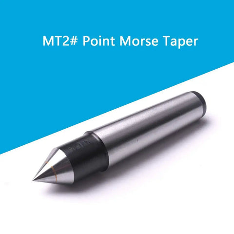 60 Degree Carbide Tip Dead Center For Lathes, 100mm Length, Heavy Duty Beefy 45 Steel Handle, Ultra Hard HRC85 Tip, HRC40-45 Handle, Precision Dead Center Milling Lathe Tool, Durable Hard Alloy Build, Low Runout Under 0.02