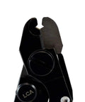 Close-up of Fiber Optic Wire Stripper Pro Grade For Technicians And Electricians, V Shaped Opening, Safe Cable Prep Without Scratching