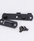 2pcs Stainless Steel Gate Latch Door Hasp, Rust Proof Safety Lock with screws for easy installation, strong and durable design.