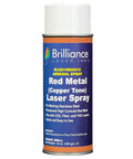 Copper Tone Red Laser Marking Spray For Metal Engraving 12 Oz Aerosol Pro Grade That Delivers Permanent High Contrast Marks On Stainless Steel And Other Metals Compatible With Fiber YAG Diode And CO2 Laser Engravers in a blue can front view