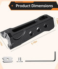 Compact Edge Band Trimmer Tool For Woodworking And Veneer with 3.78 x 1.51 x 1.34 in dimensions, durable steel alloy construction.