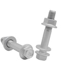 Heavy Duty Shock Mount Bolts Kit M14x1.5 10.9 Grade Alloy Steel Flange Shoulder Bolts And Lock Nuts Pair For Toyota Tacoma Tundra Sequoia Dodge Ram Eliminates Loose Play And Rattle During Shock Absorber Replacement, two bolts