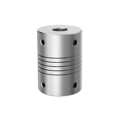 Top Notch Aluminum Flexible Shaft Coupler With Elastic Winding Design For Motor Connector Clamping Type 11mm by 12mm size