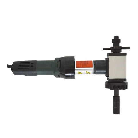Badass Electric Pipe Chamfering Machine Smooth Beveling And Grooving Tool Adjustable Zero To Thirty Seven Point Five Degrees configuration view.