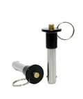 Top Shelf Quick Release Pin Button Handle Ball Lock Plunger Slot Indexing Plunger durable stainless steel hardware for rigging and machinery.