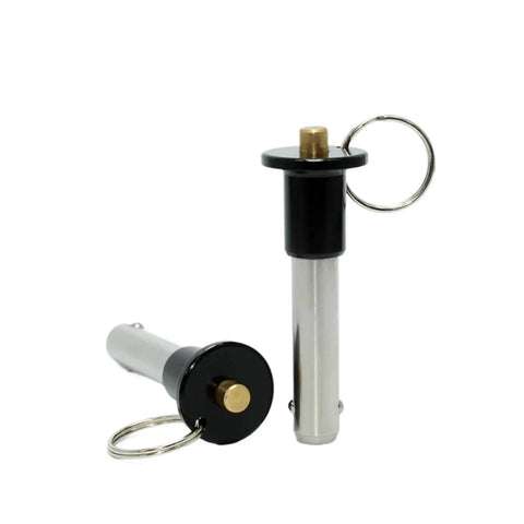 Top Shelf Quick Release Pin Button Handle Ball Lock Plunger Slot Indexing Plunger durable stainless steel hardware for rigging and machinery.