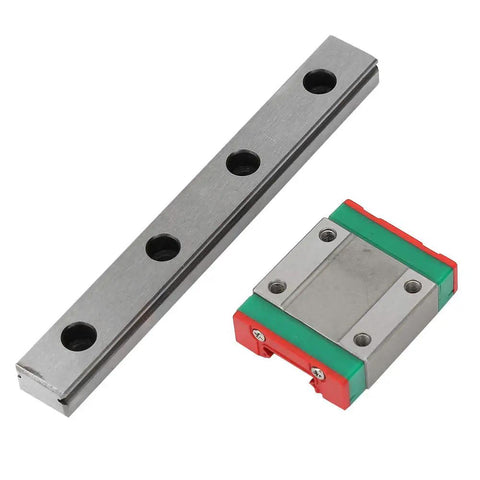 Miniature Linear Rail Guide LML12B With Bearing Steel 100mm Length And 4 Point Contact For Small Automation Equipment And Systems Tiny But Mighty Precision For Robotic Assembly, rail and block