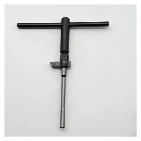 Durable 24-38mm Valve Seat Reamer Kit For Cars And Bikes Fixes Engine Valves 30/45/60/90 Degrees Grinding Wheel Tool Set That Is Super Tough And Makes DIY Repairs A Total Slam Dunk, 8mm metal T-handle reamer