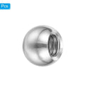 8 Pack M6x10mm Ball Nuts Knob Set, 304 Stainless Steel, Round Blind Hole Screw Cap Covers for Lighting, Machinery, DIY Projects.