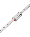 200mm LML9H Miniature Linear Guide Rail, 9mm Width Linear Motion Rail with Slide Block, 4 - Point Contact Design