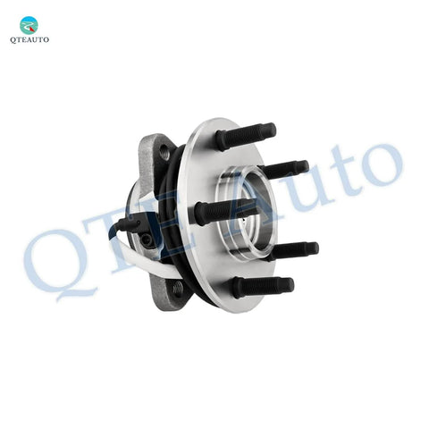 Side view of a front wheel hub bearing assembly for a 2003 to 2009 Ford Ranger 4WD, OEM quality replacement, easy install, durable.