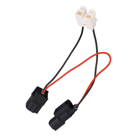 Honda Accord And Odyssey 2005 2007 Muzzler Harness Disable Kit with Multiple Resistors, black and red wires with connectors.