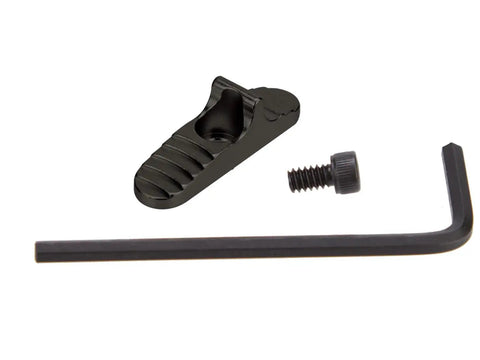 Tough Aluminum Safety Replacement With Ball And Steel Plate For Mossberg 500 590 88 835 940 Shotguns, hex wrench, and screw
