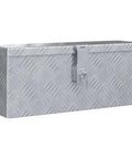 Built Tough Aluminum Tool Box With Locking System And Two Keys Lightweight Corrugated Aluminum Storage Chest for tools