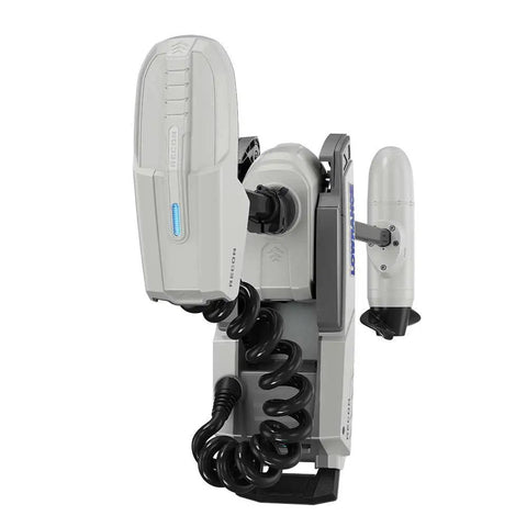 Recon Saltwater 72 Inch Trolling Motor with FreeSteer Joystick Remote GPS Anchor Mode showing streamlined design and robust features.