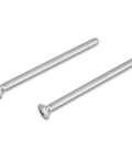RP196 Stainless Steel Faucet Cover Screws Set, 2.9 Inch Decorative Bath and Shower Panel Fasteners, shown in close-up view.